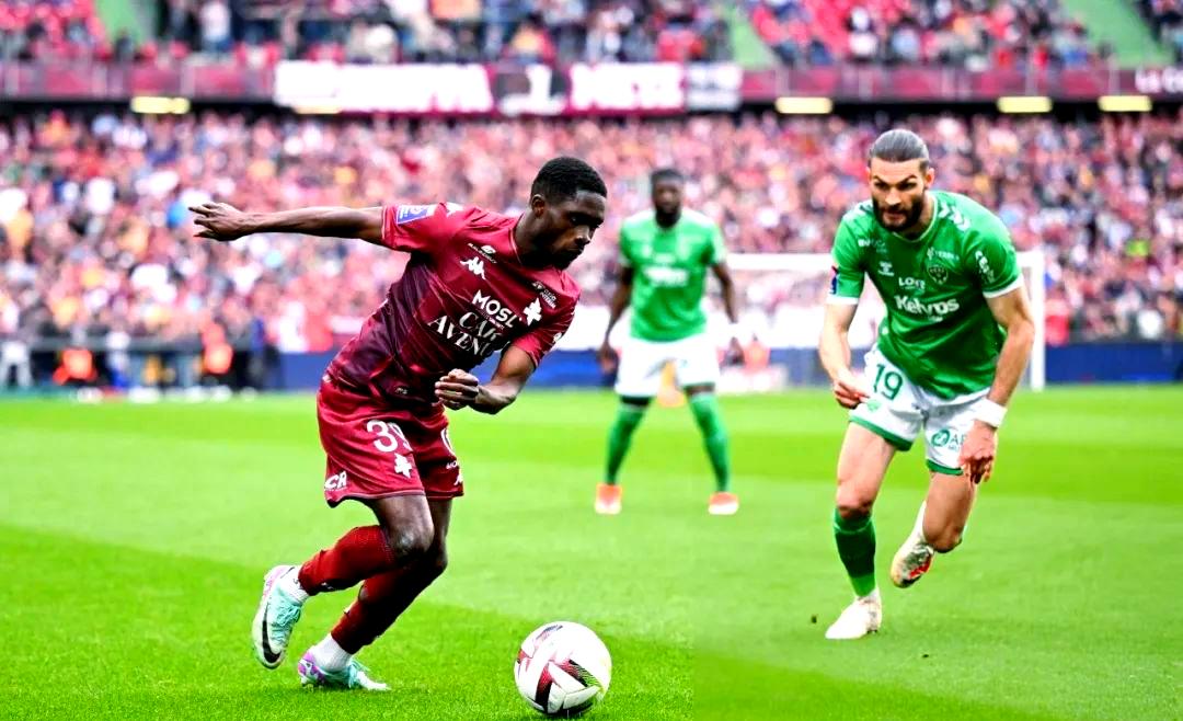 包含圣埃蒂安足球俱乐部士气高涨，实现惊险逆转的词条