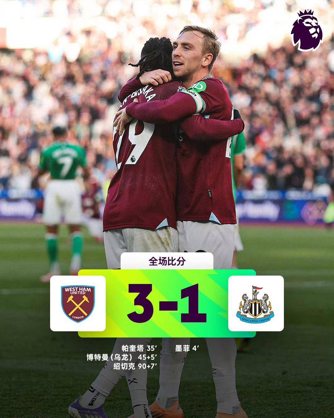 包含曼城豪取胜利，继续领跑积分榜的词条